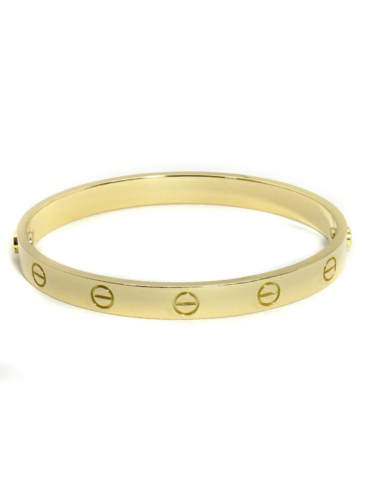 Cartier 18KT Yellow Gold Love Bracelet Size #16