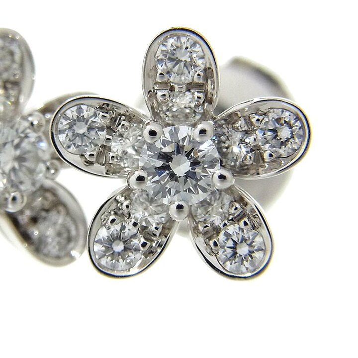 Van Cleef & ArpelsSocrate Diamond 18KT White Gold Earrings