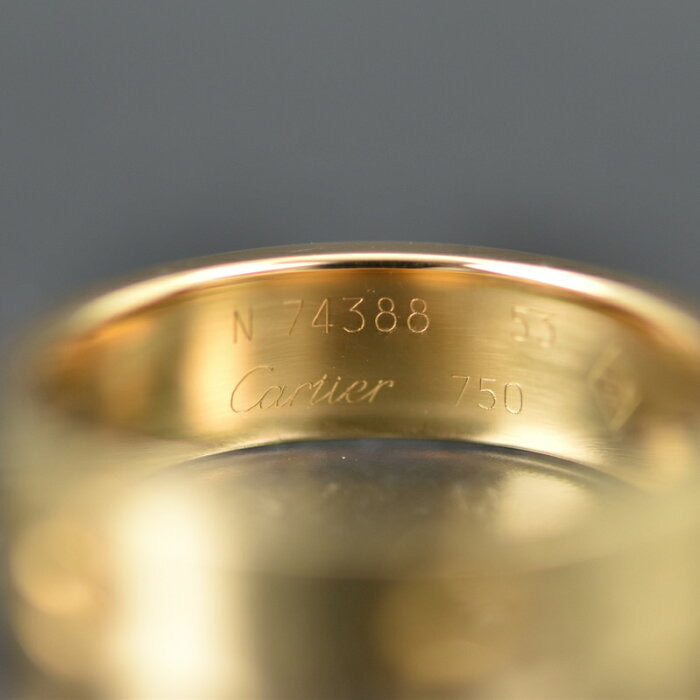 Cartier Rose Gold Love Ring #53 US 6