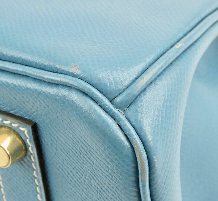 Hermès Birkin Bleu Jean Togo Leather w/ GHW