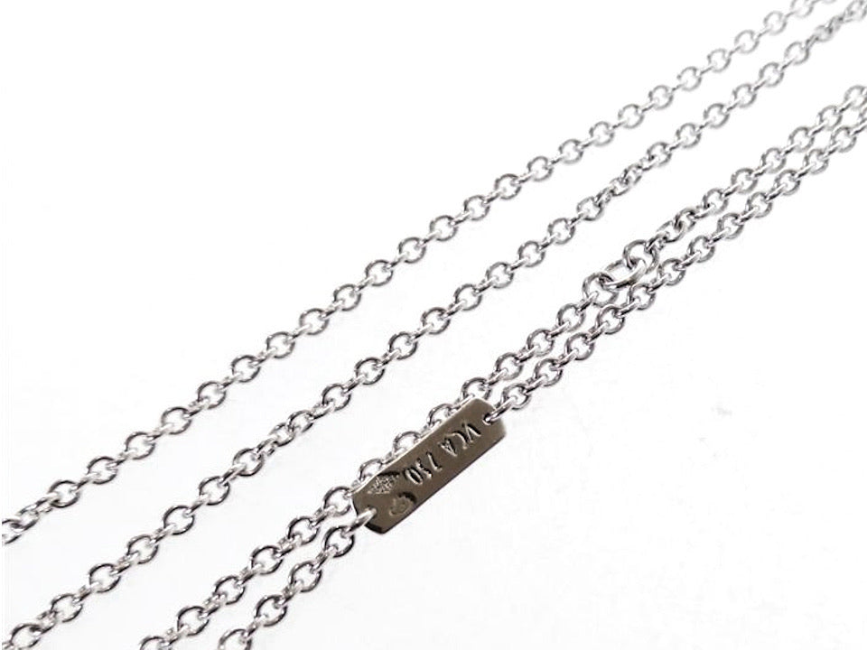 Van Cleef & Arpels Diamond Pure Alhambra Gold Necklace