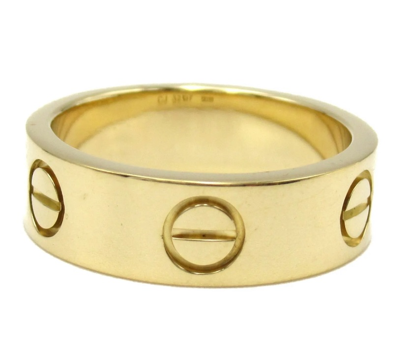 Cartier 18KT Yellow Gold Love Ring, Size 49