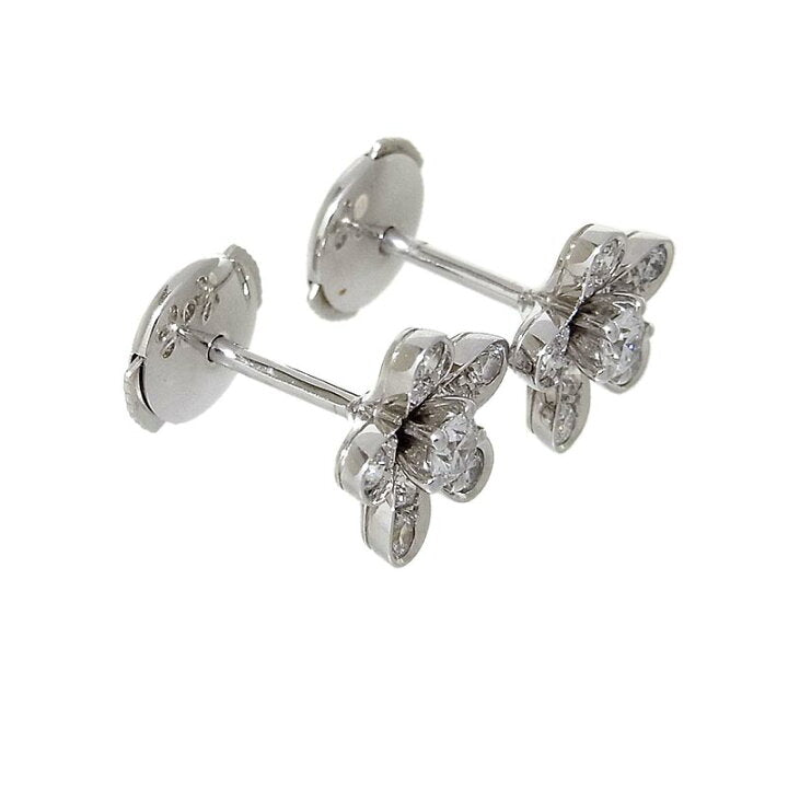 Van Cleef & ArpelsSocrate Diamond 18KT White Gold Earrings