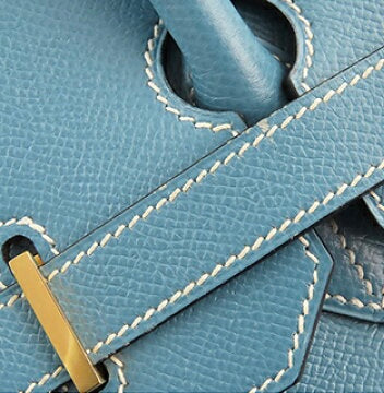 Hermès Birkin Bleu Jean Togo Leather w/ GHW
