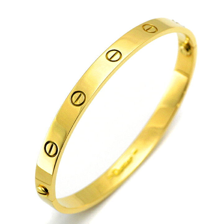 Cartier 18KT Yellow Gold Love Bracelet Size 19