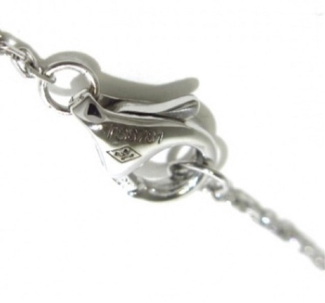 Cartier Caresse de Orchidees 18KT White Gold Necklce