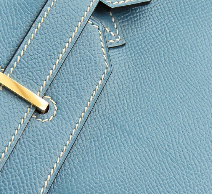 Hermès Birkin Bleu Jean Togo Leather w/ GHW