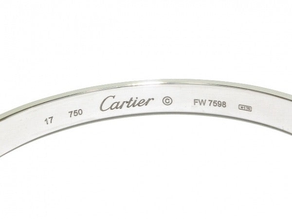 Cartier 18KT White Gold Love Bracelet #17