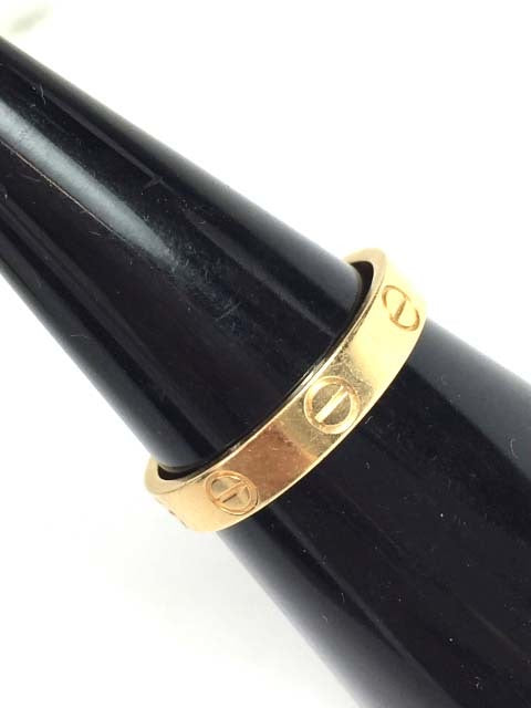 Cartier Mini Wedding Love Ring 18KT Yellow Gold #54/ 7