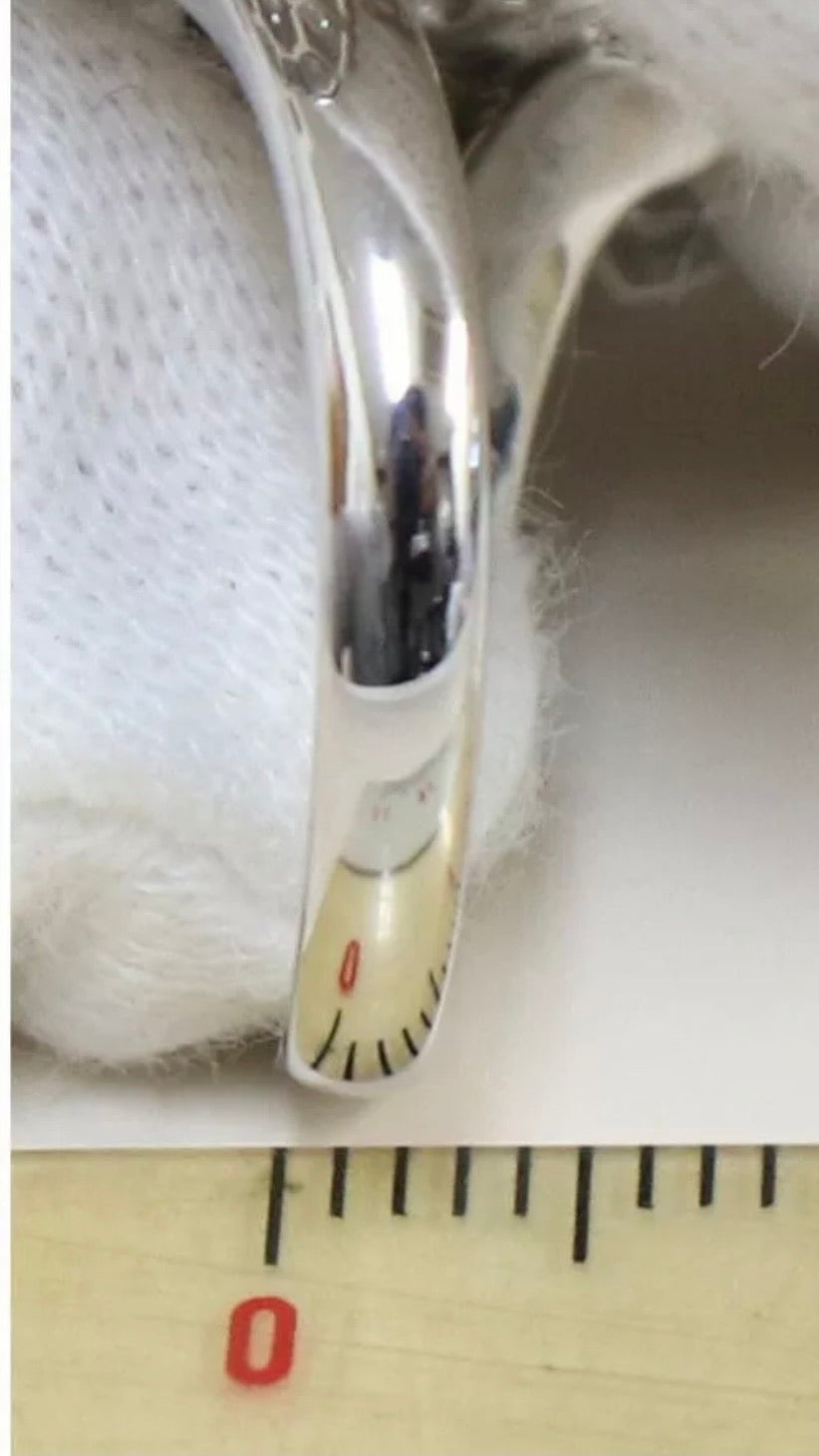Cartier Caresse D’Orchidees Diamond-Paved 18KT White Gold Ring Size 52