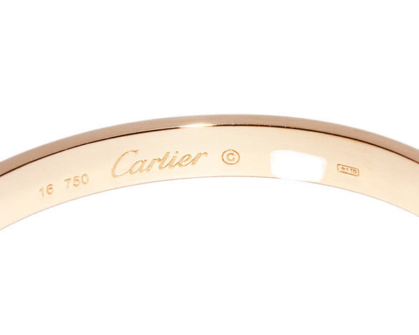 Cartier 18KT Rose Gold Love Bracelet Size 16