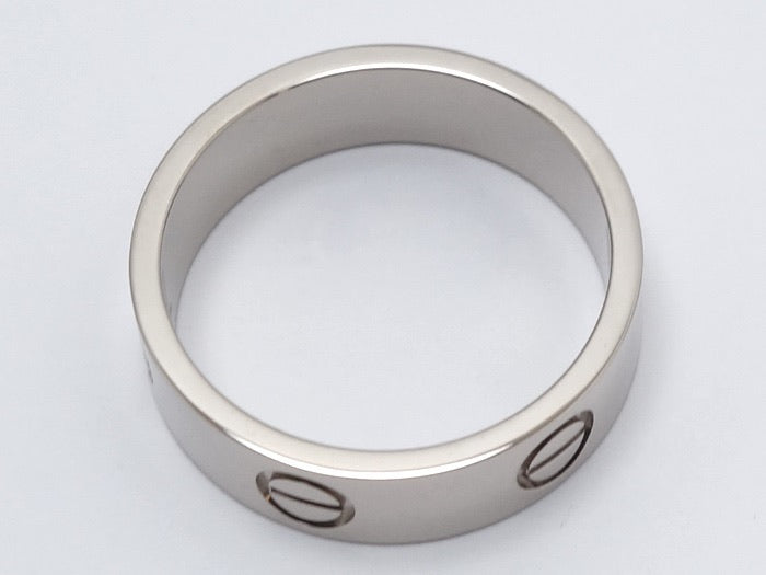 Cartier Love 18KT White Gold Ring #54 / US 6.5