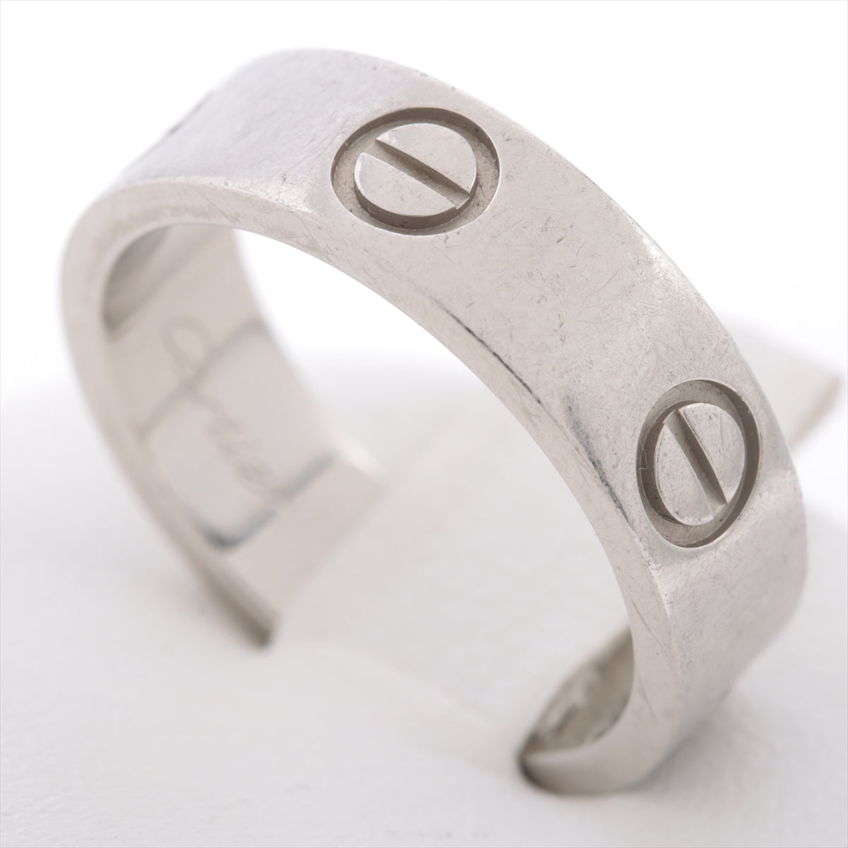 Cartier Platinum Love Ring Size 52/ 6