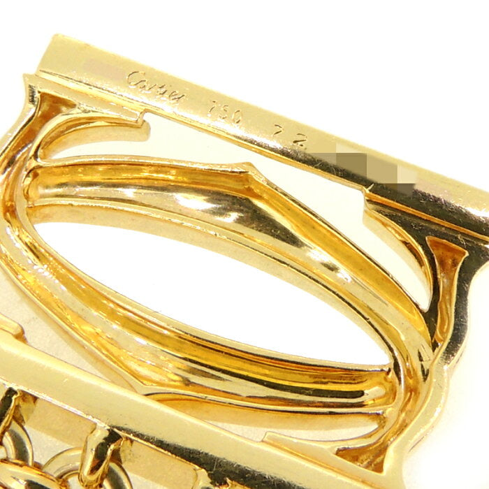 Cartier Penelope Double C Cartier Motif 18KT Yellow Gold Link Bracelet