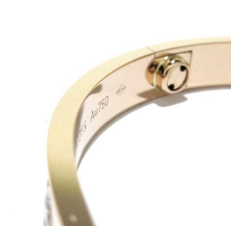 Cartier 4 Diamond 18KT Rose Gold Love Bracelet