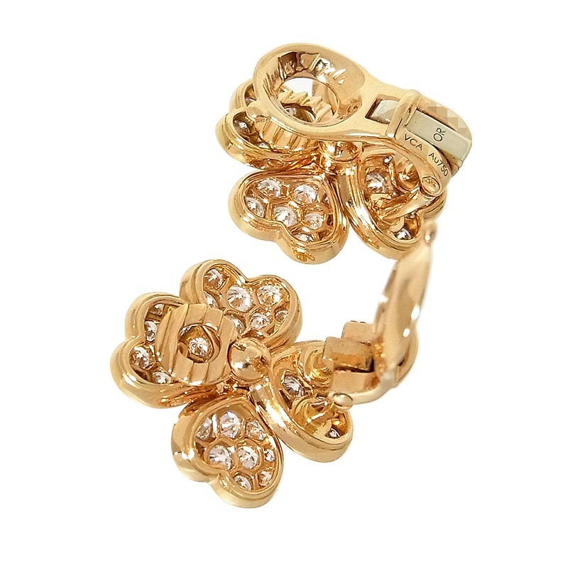 Van Cleef & Arpels Cosmos Diamond Earrings Clips