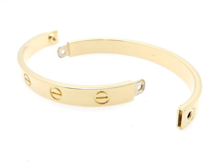 Cartier 18KT Yellow Gold Love Bracelet Size 18 w/ Certificate