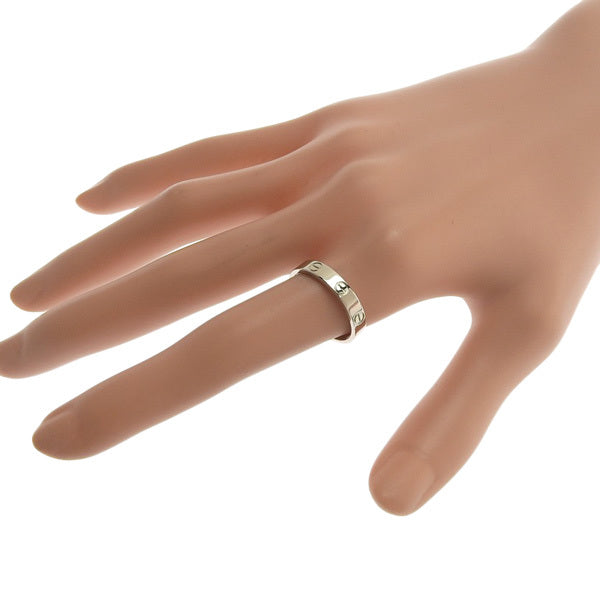 Cartier 18KT White Gold Mini/ Wedding Love Ring Size 56/ 7.5