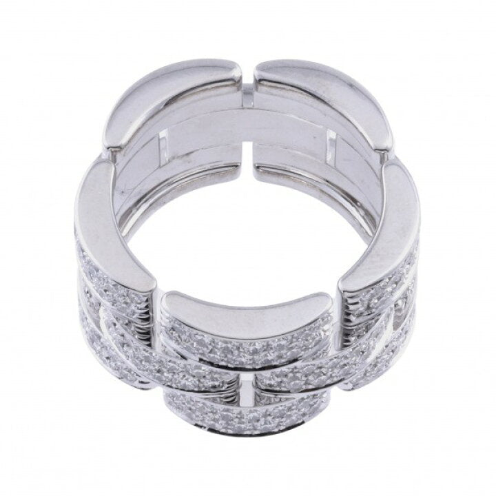 Cartier LM Diamond- Paved Maillon Panthere Ring, Size 57