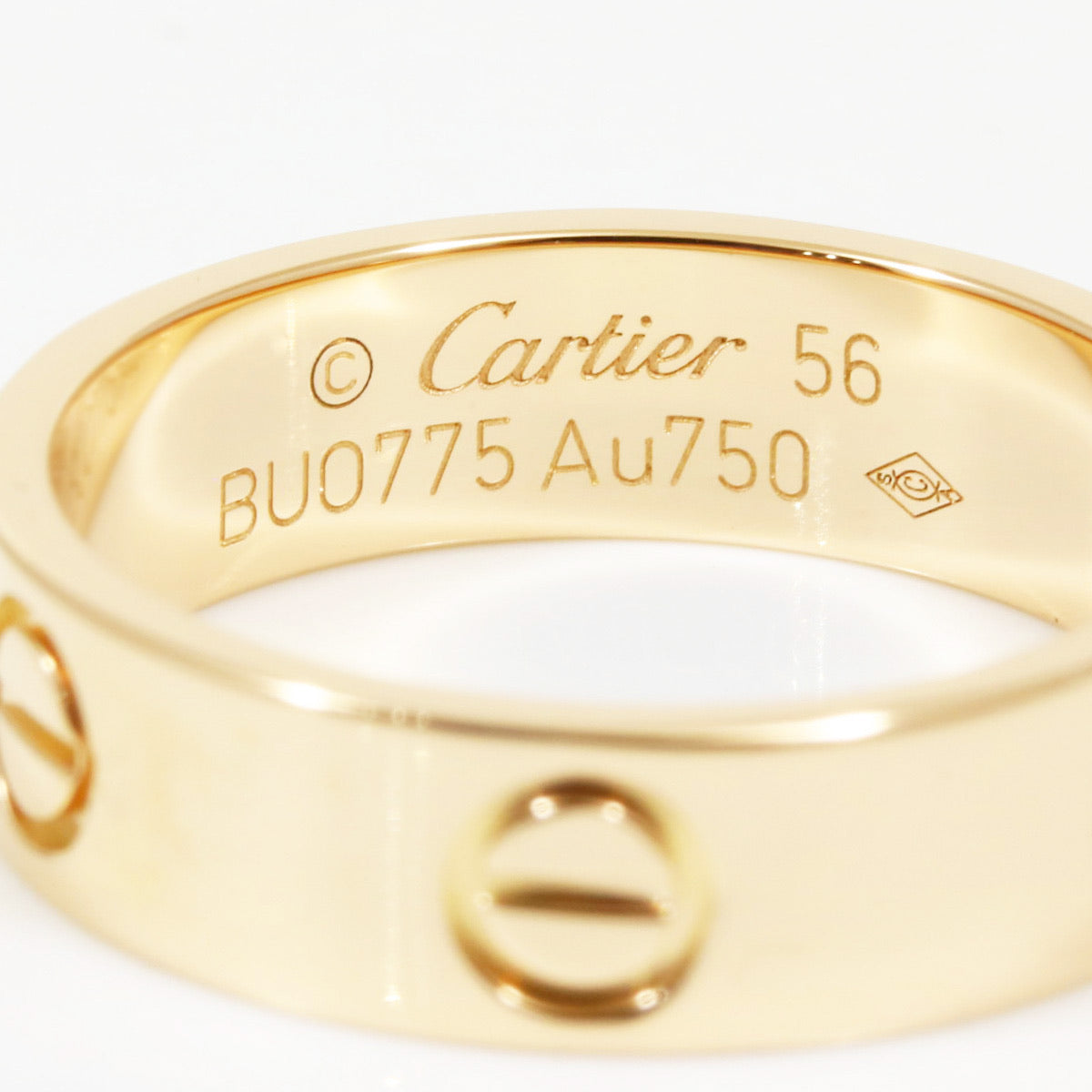 Cartier 18KT Rose Gold Love Ring #56/ 7.5
