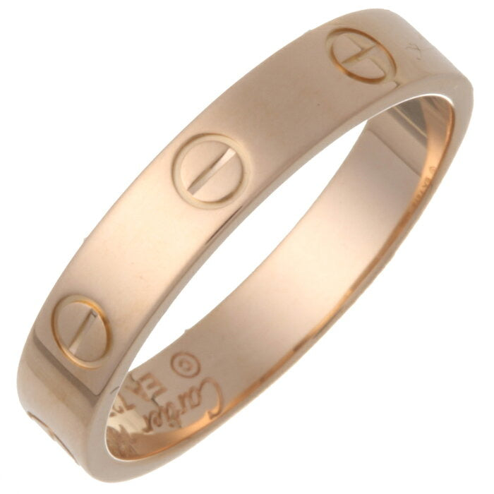 Cartier Mini/ Wedding Love airing 18KT Rose Gold #58/ US 8