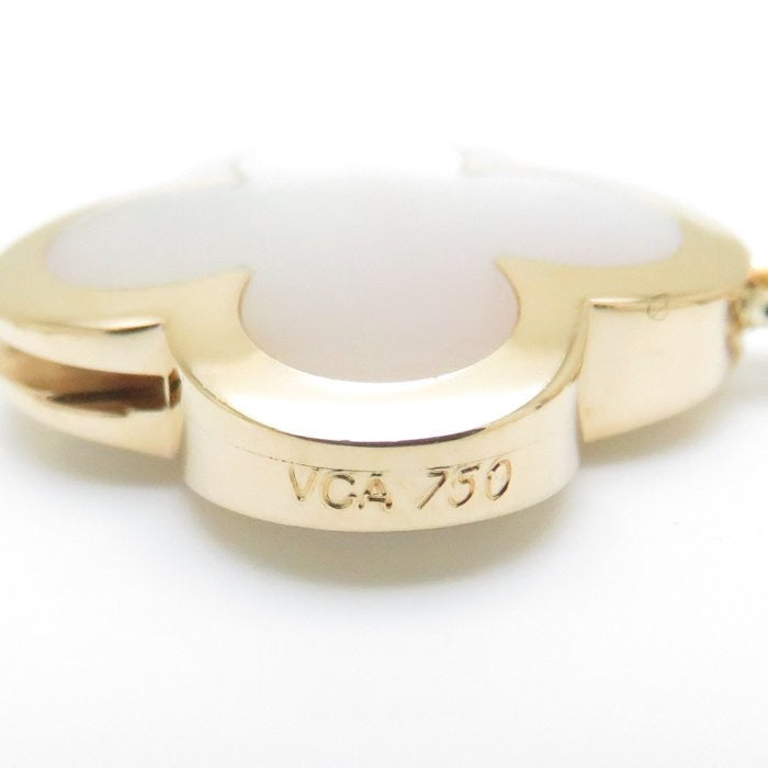 Van Cleef & Arpels Pure Alhambra Mother of Pearl 9 Motif Necklace