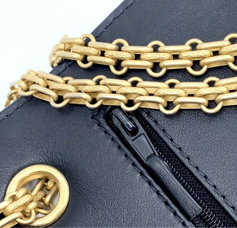 CHANEL Gold Graffiti Crocodile Embossed Mini 2.55 Reissue Classic Flap Bag