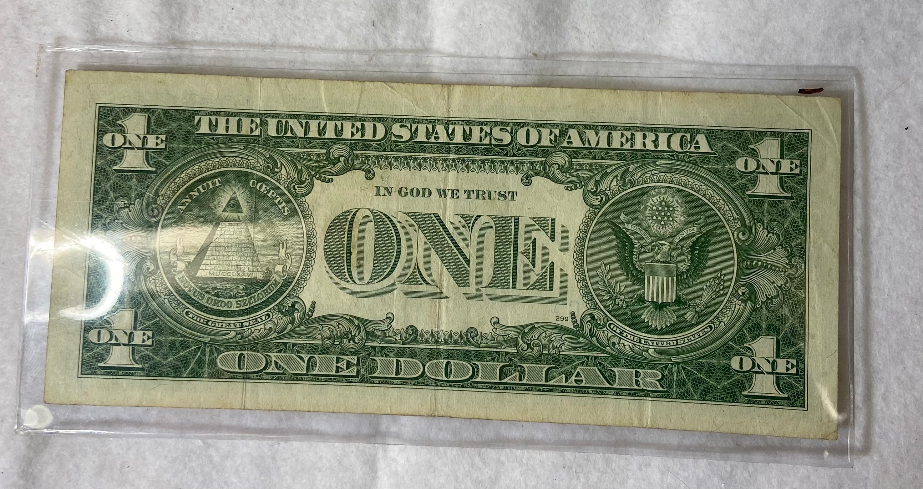 Rare 1957 Series C Blue Seal Silver Certificate Misc.