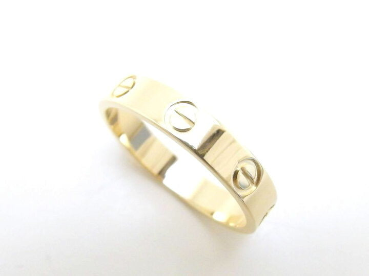 Cartier Wedding (Mini) Love Ring 18KT Yellow Gold Size 54/ 6.5