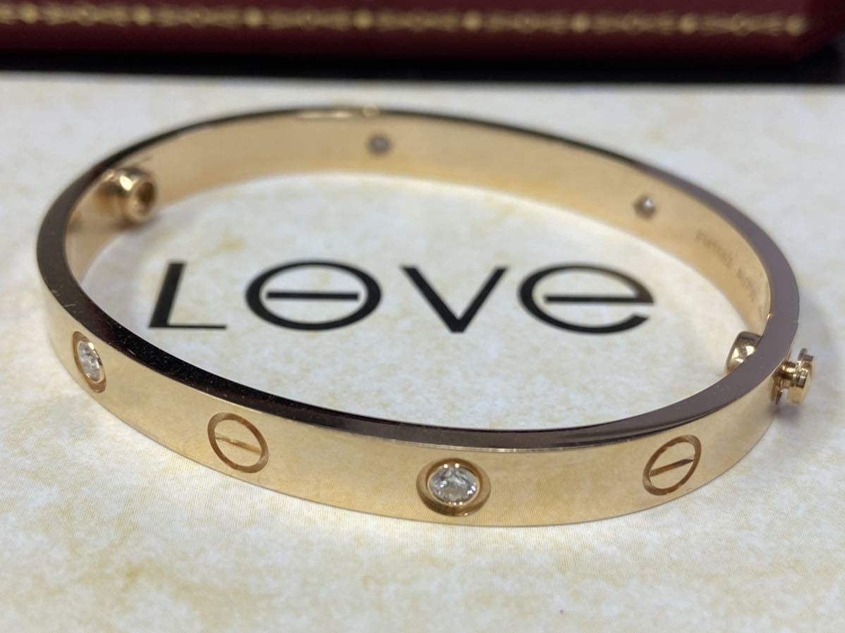 Cartier Love Bracelet Diamond 18KT Pink Gold #16