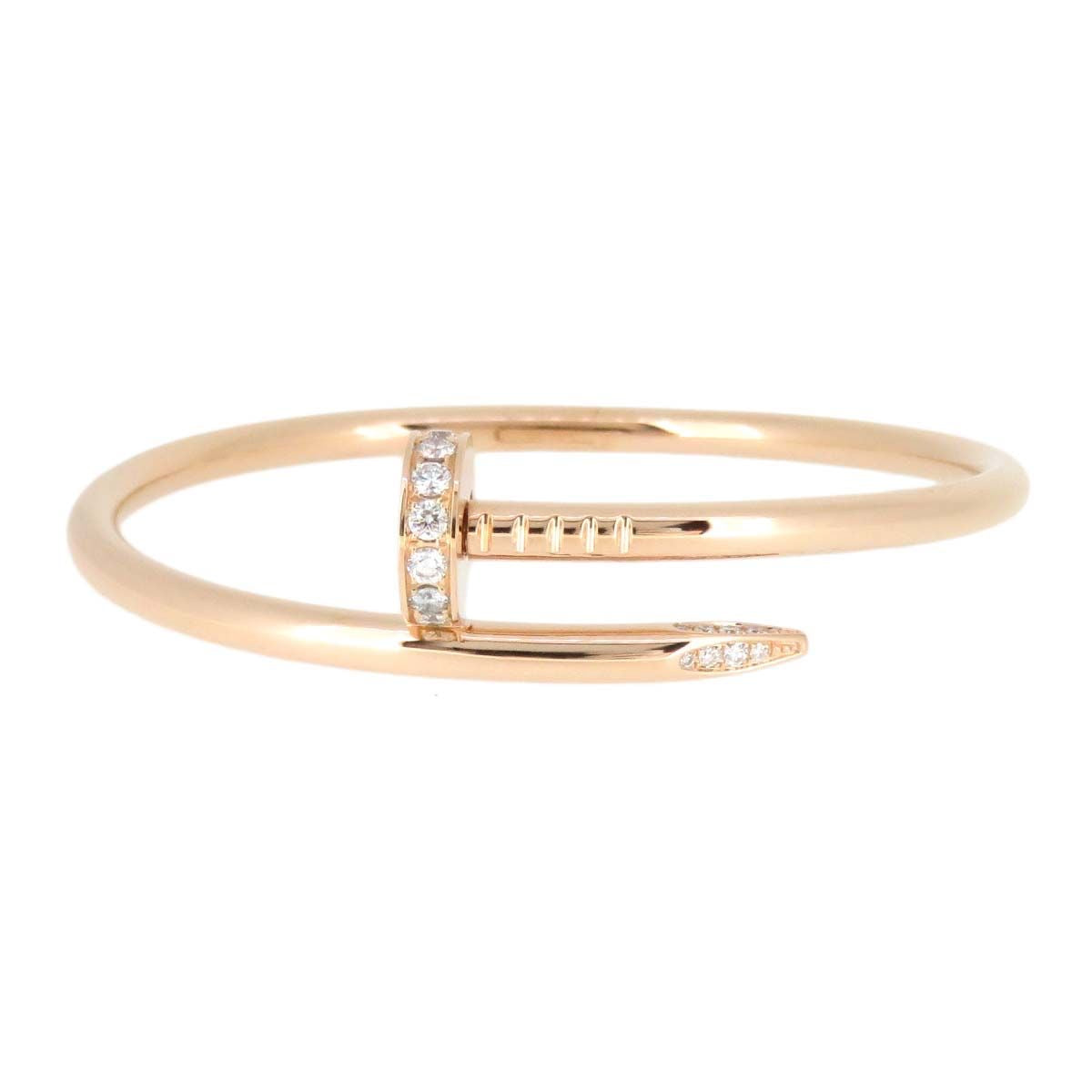 Cartier Juste Un Clou Diamond 18KT Rose Gold Bracelet #16
