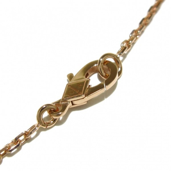 Van Cleef & Arpels Two Butterfly Diamond Rose Gold Necklace