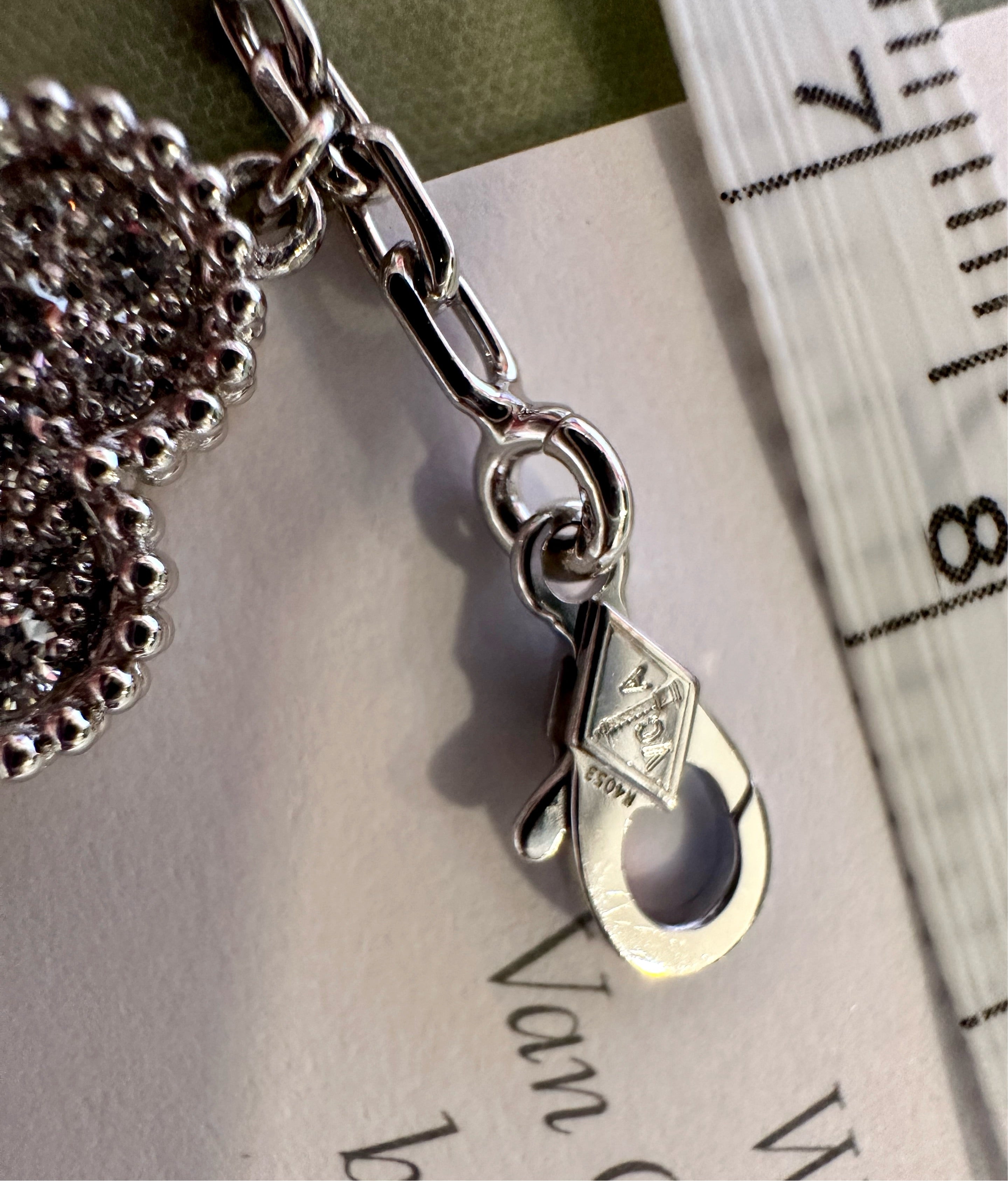 Van Cleef & Arpels Diamond-Paved Magic Alhambra 5-Motif Bracelet