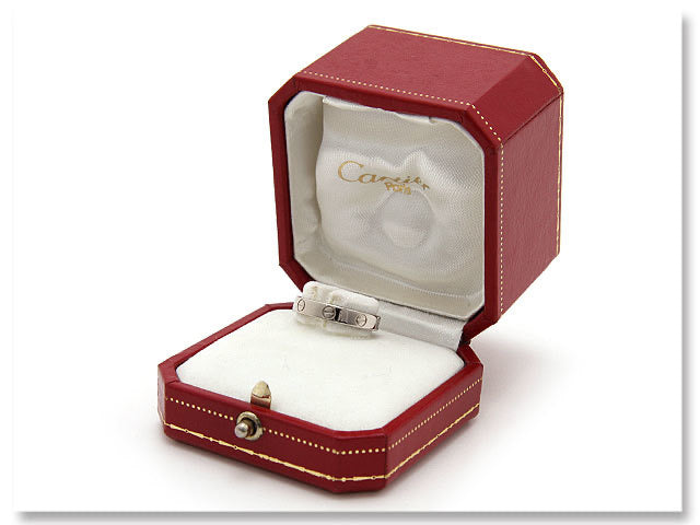 Cartier Wedding Love Ring 18KT White Gold #49/ US 5