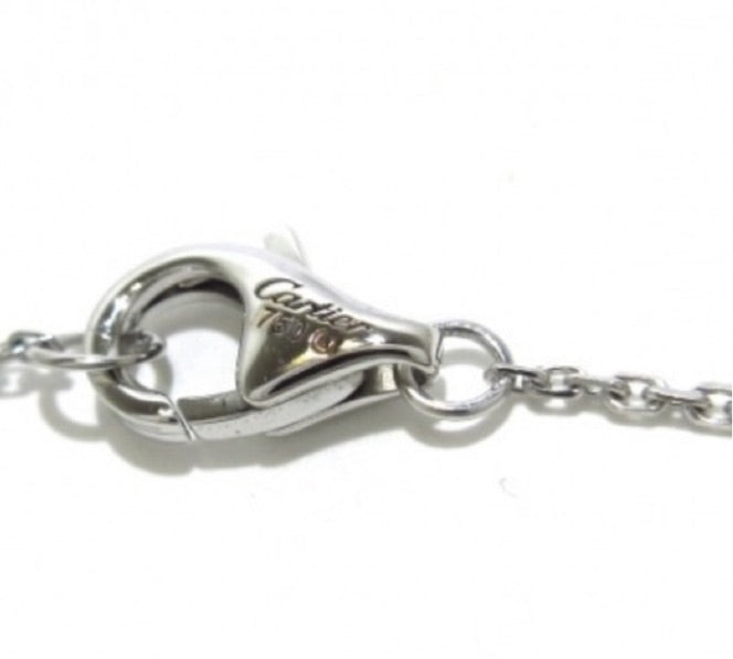 Cartier Caresse de Orchidees 18KT White Gold Necklce