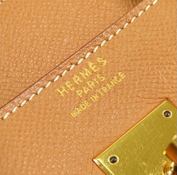 Hermès Birkin 32 Golden Brown Togo Leather Bag