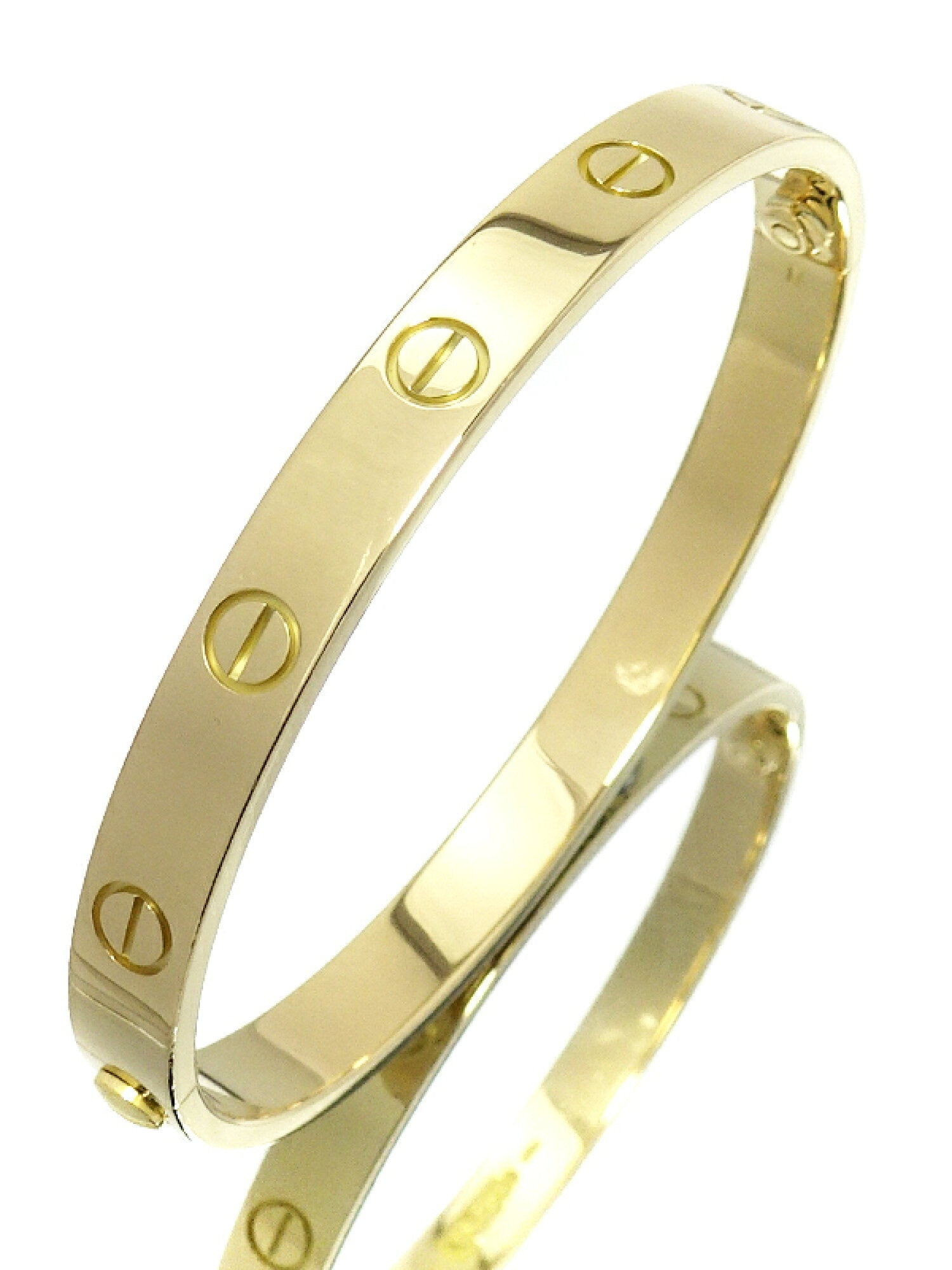 Cartier 18KT Yellow Gold Love Bracelet Size #16