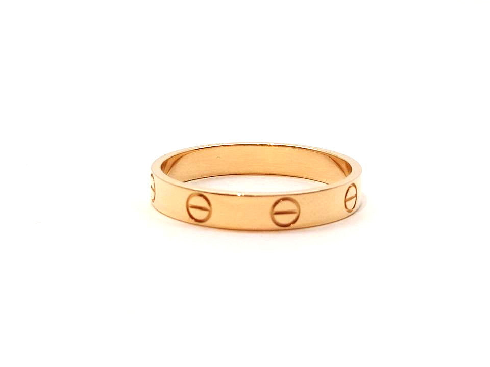 Cartier Mini/ Wedding Love Ring 18KT Yellow Gold #60