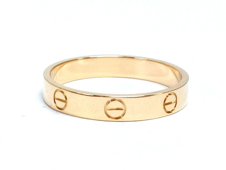 Cartier Mini/ Wedding Love Ring 18KT Yellow Gold #60