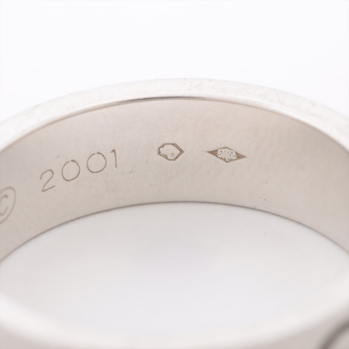 Cartier Platinum Love Ring Size 52/ 6
