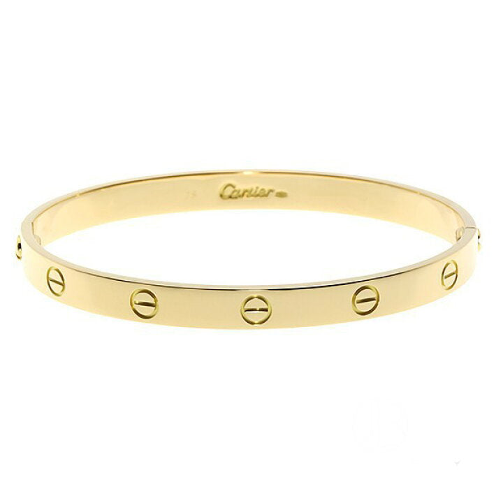 Cartier 18KT Yellow Gold Love Bracelet Size #19