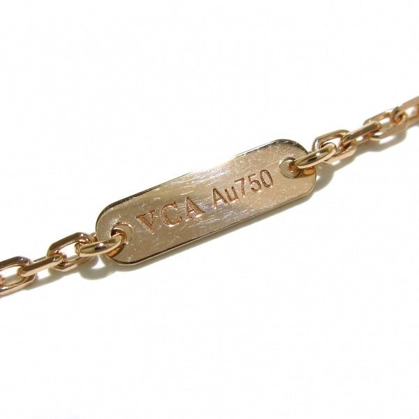 Van Cleef & Arpels Two Butterfly Diamond Rose Gold Necklace