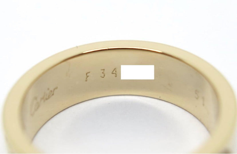Cartier 18KT Yellow Gold Love Ring Size 51/ 5.5