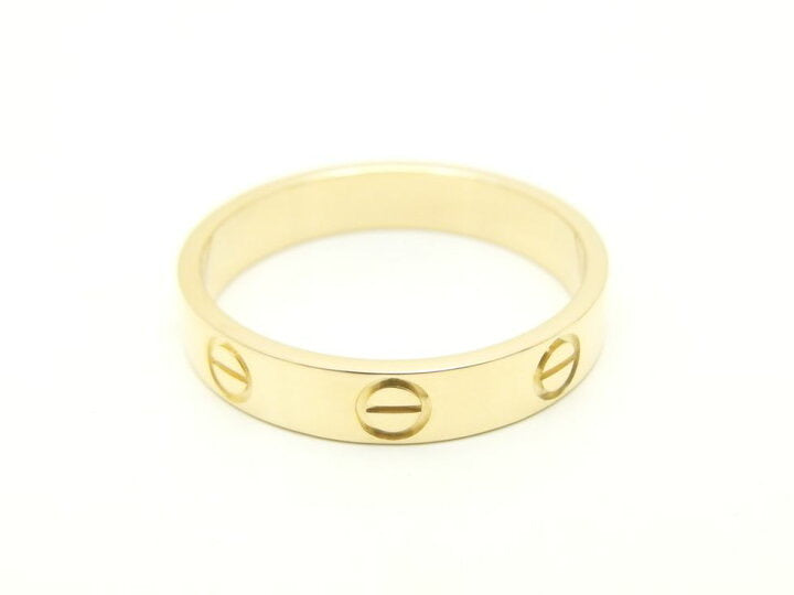 Cartier Wedding (Mini) Love Ring 18KT Yellow Gold Size 54/ 6.5