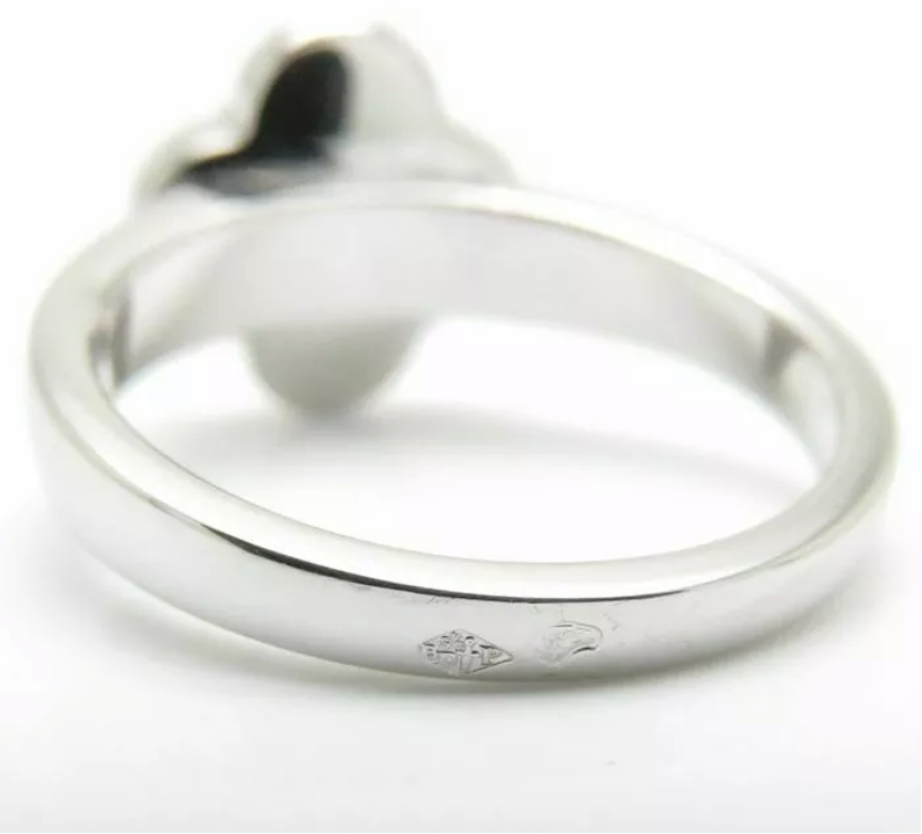 Van Cleef & Arpels Pure Alhambra Diamond Gold Ring #50/ US 5