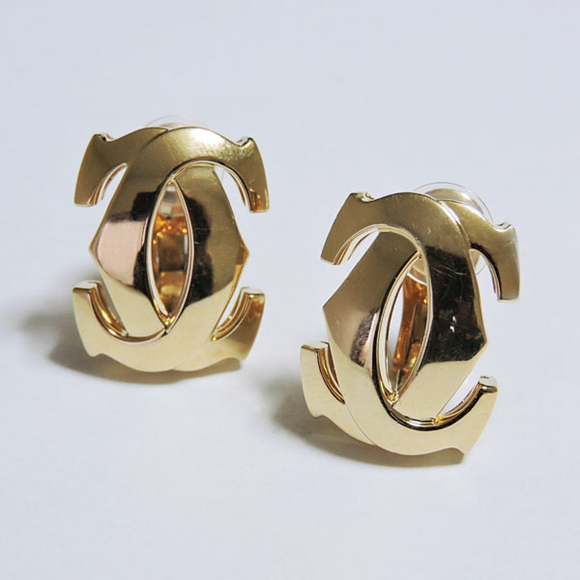 Cartier Penelope Double C De Cartier 18KT Yellow Gold Earrings