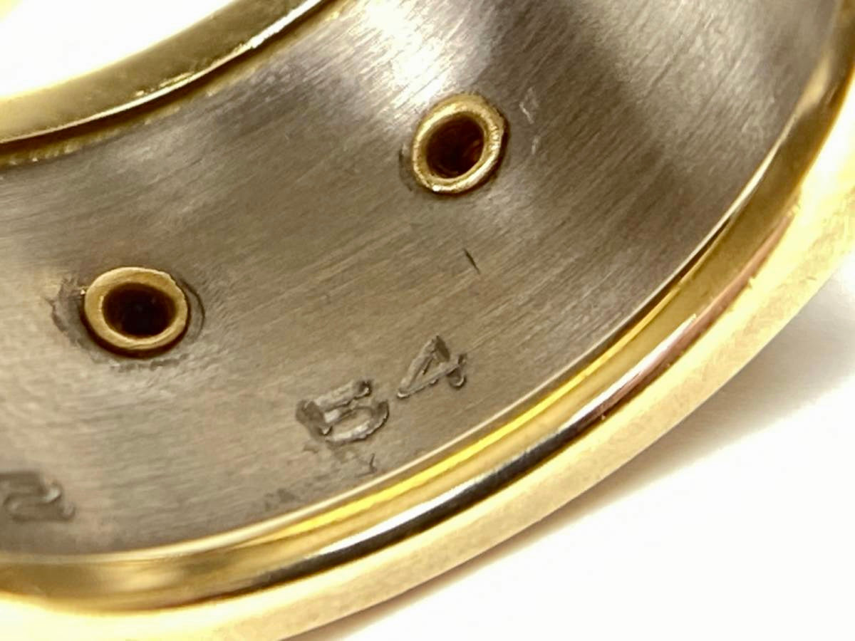 Cartier Walking Panthere 1970’s 18KT White & Yellow Gold Ring Size #54/ 6.5