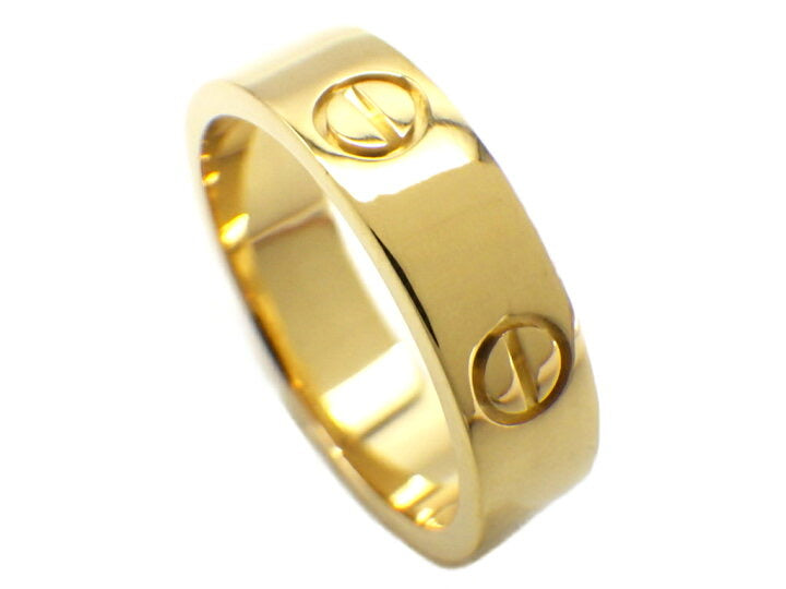 Cartier 18KT Yellow Gold Love Ring Size #56/ 7