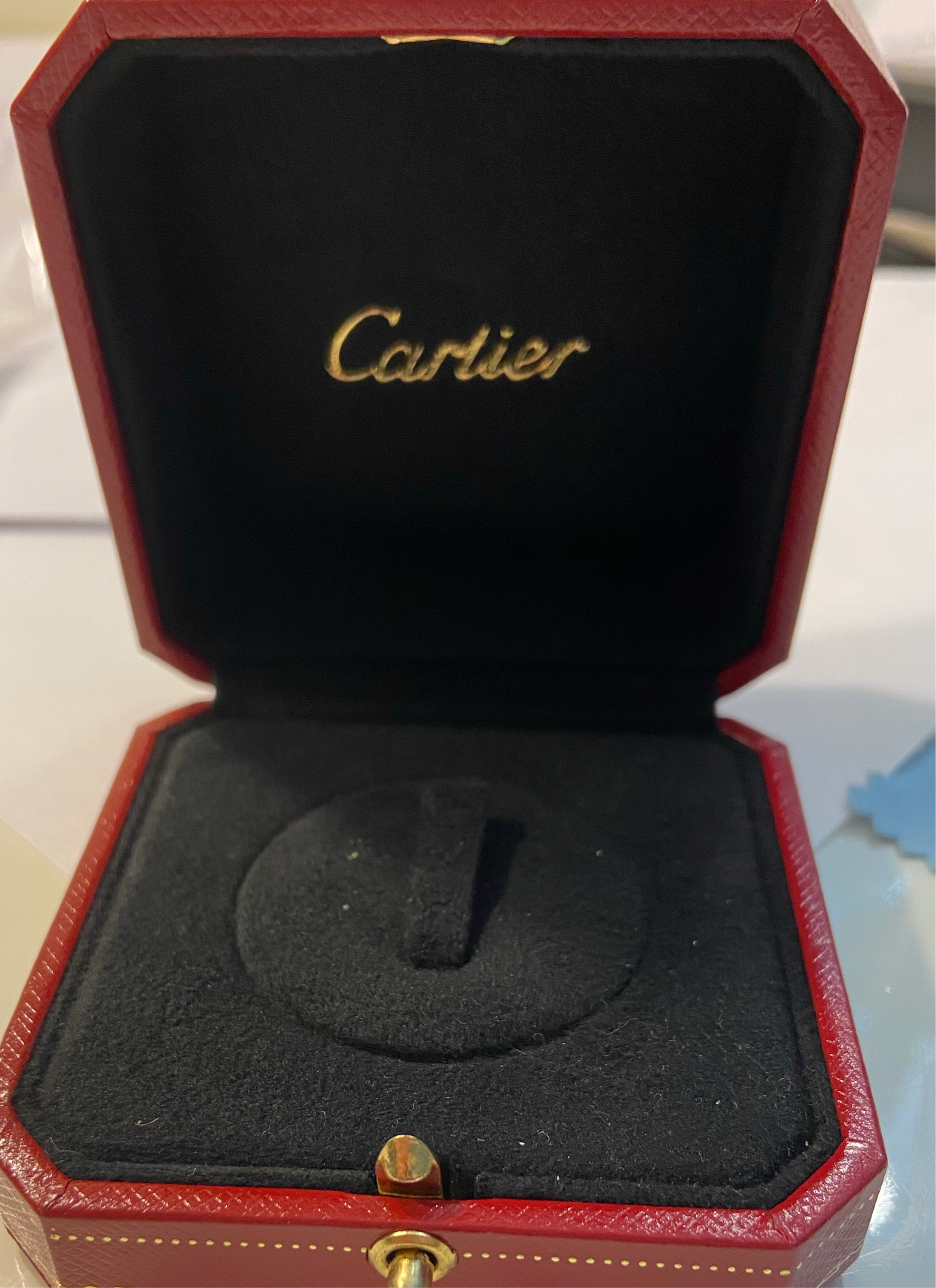 Cartier Walking Panthere 1970’s 18KT White & Yellow Gold Ring Size #54/ 6.5