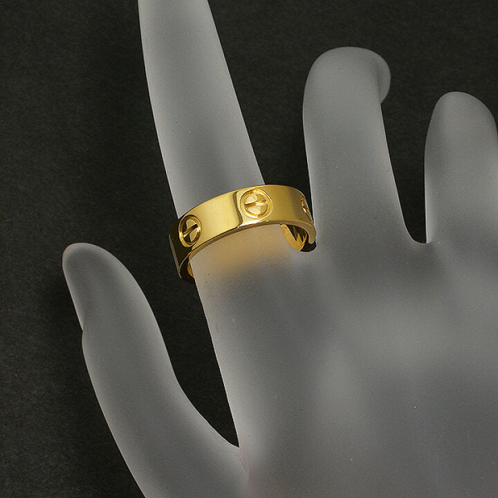 Cartier 18Kt Yellow Gold Love Ring Size 52
